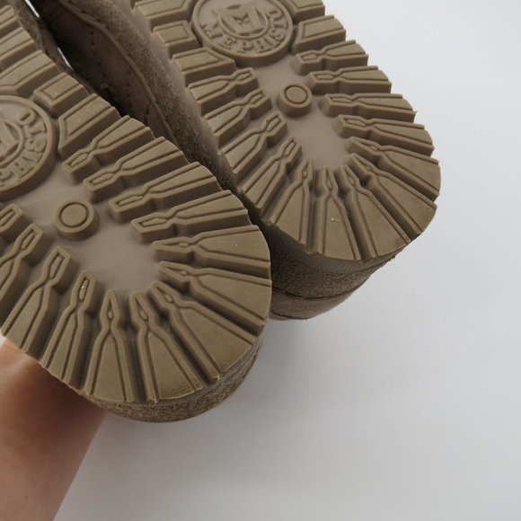 MEPHISTO Originals Lady Beige Suede Leather Lady Lace Up Shoes Size 7.5 - Picture 10 of 10